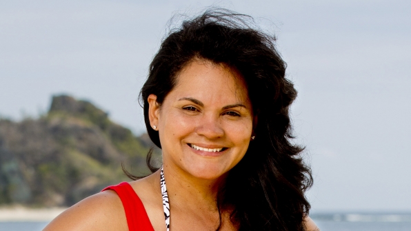 Featured in the image is Sandra Diaz-Twine a participant in