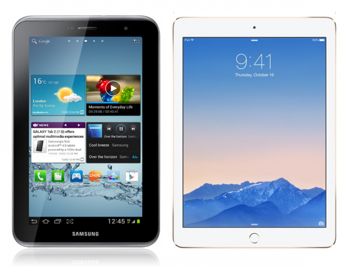 Why is Samsung Galaxy Tab S2 better than Apple iPad Air 2 WiFi + Cellular?x faster CPU speed?4 x GHz & 4 x GHz vs 2 x GHz5/5(1).